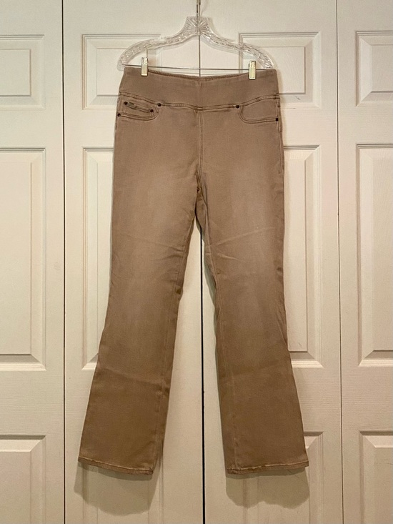 DG2 by Diane Gilman Denim - New DG2 by Diane Gilman Tan Bootcut Stretch Jeans
